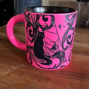 COPY - Starbucks Halloween Mug with Black Cat